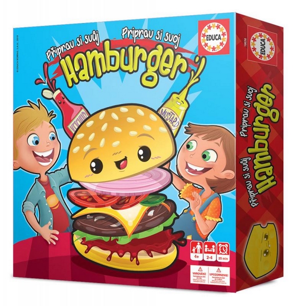 Hra - Priprav si svoj hamburger