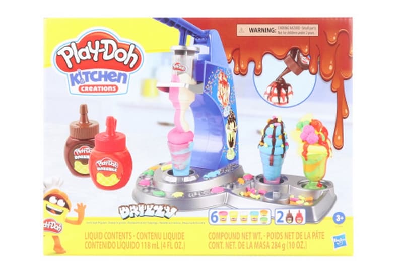 Play-Doh jégkrém feltétekkel játékkészlet