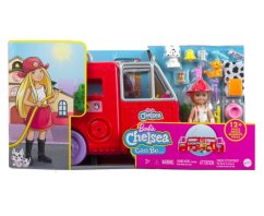 Barbie Chelsea hasičské auto