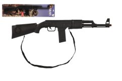 Samopal/Pistole klapací plast 66cm na kartě