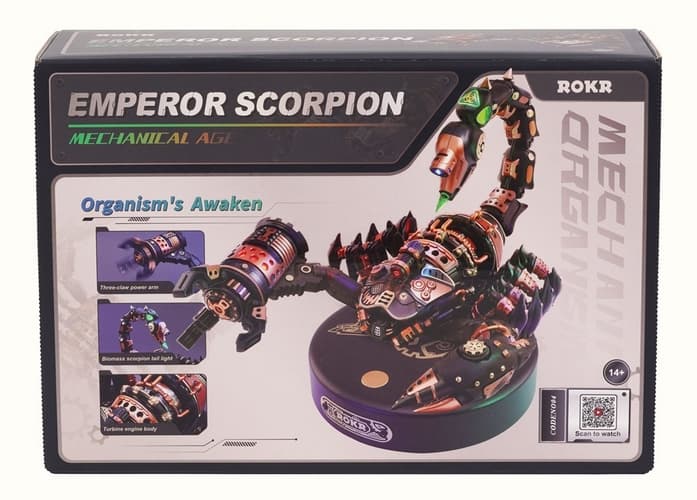 RoboTime 3D rompecabezas mecánico Emperador Escorpión
