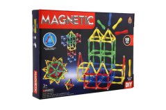 Set de construcții magnetice 148pcs plastic/metal