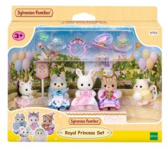Famille Sylvanian Baby princesses, 5 figurines
