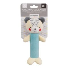 Hochet Petit Collage Squeaky Bear