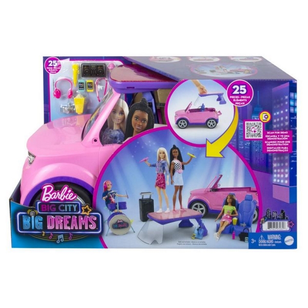 Barbie Dreamhouse Adventure transformující se auto