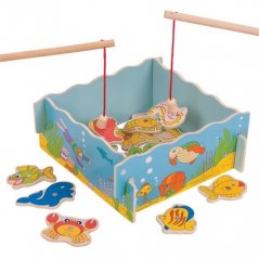 Bigjigs Toys Magnetické rybky chytajúce more