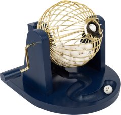 Jeu de bingo à petit pied avec tambour de tirage