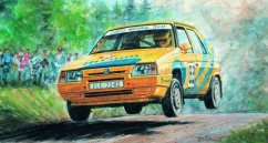 Modèle Skoda Favorit Rallye 96 1:28