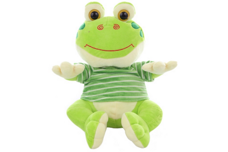 Grenouille en peluche 26 cm