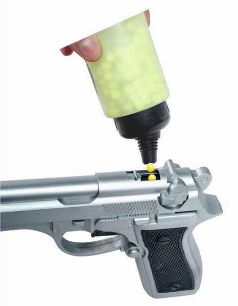 Pistola de bolas con munición de 21 cm, 3 tipos