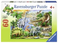 Ravensburger Prehistorický život puzzle 60 dílků
