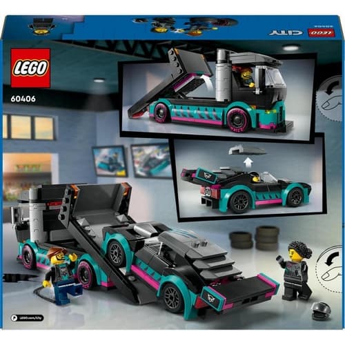 LEGO® City (60406) Kamión se závodním autem