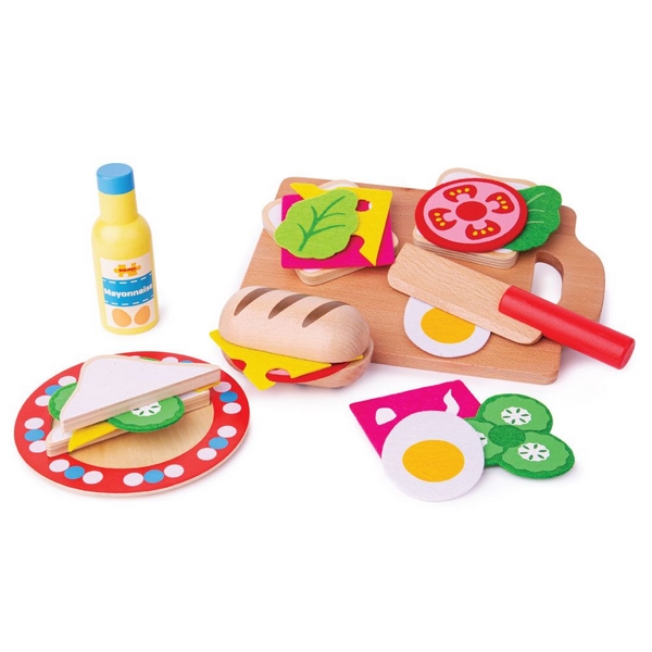 Ensemble de sandwichs Bigjigs Toys