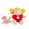 Bábika Doudou Jolijou Miss Coral 21 cm