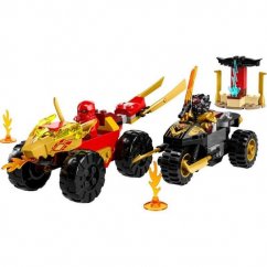 Lego® Ninjago 71789 Kai et Ras en duel voiture et moto
