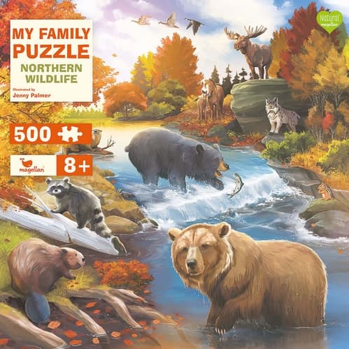 Magellan Family Puzzle Divoká príroda severu 500 dielikov