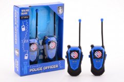 Los walkie talkies de la policía