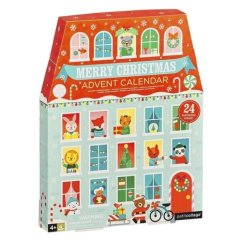 Petit Collage Calendrier de l'Avent de Noël