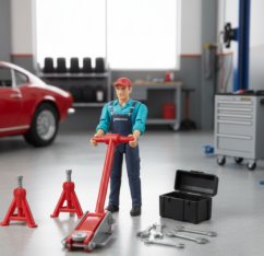 BWORLD 62100 - Mechanik s nářadím