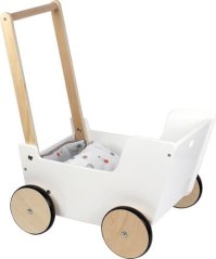 Wózek dla lalek Little Button na małych nóżkach
