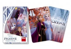 Stolová hra Čierny Peter Ľadové kráľovstvo II/Frozen II v krabici 6x9x1cm