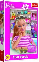 Puzzle Meet Barbie 100 pièces 41x27,5cm dans une boîte 19x29x4cm