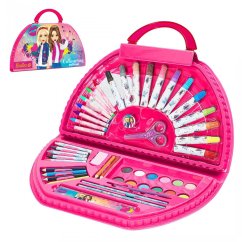 Jeu de dessins dans une valise