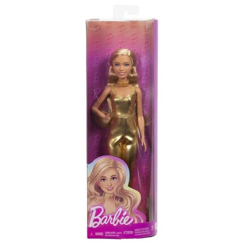 Barbie Modelka - Zlatý overal