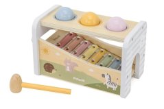 Dřevěná zatloukačka+xylofon