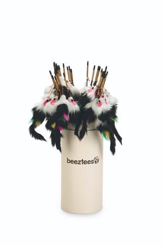 Beeztees Škádlítko pro kočky plyšová myš 45cm
