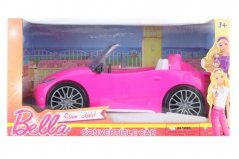 Auto pre bábiky ružové