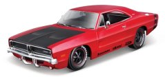 Maisto - 1969 Dodge Charger R/T, červená, Classic Muscle, 1:25