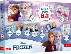 Joc de societate Mix & Play 8in1 Ice Kingdom/Frozen în cutie 40x27x5cm
