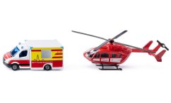 SIKU Super - Ambulanță și elicopter, set