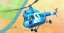Model Vrtulník Mi 2 - Policie 1:48