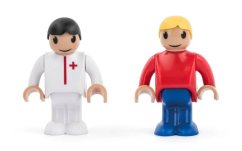 Wagony do torów kolejowych - Ambulans, 4 szt.