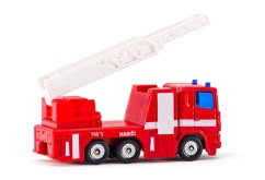 SIKU versiunea cehă - camion de pompieri cu scară extensibilă