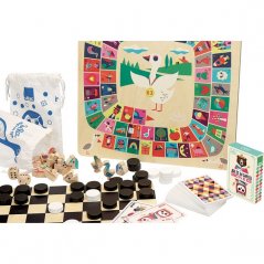 Vilac Set de jocuri de masă tradiționale din lemn