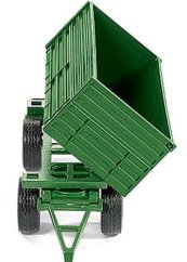 SIKU Farmer 1953 - Tractor John Deere cu remorcă, 1:50