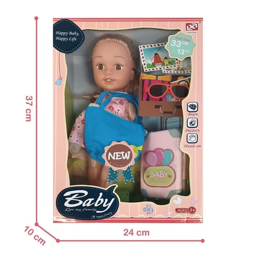 Bavytoy  Panenka 33 cm s kufrem