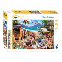 Puzzle Brain Tree Vacanze sulla spiaggia 1000 pezzi