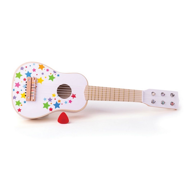 Bigjigs Toys Guitarra de Madera Estrella