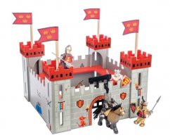 Le Toy Van Môj prvý hrad červený