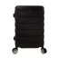 Bavy Cestovní kufr skořepinový 20"  Ribs Black