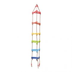 Trojuholníkový rebrík pre dve deti