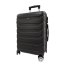 Bavy Cestovní kufr skořepinový 20"  Ribs Black