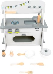 Petit pied de cuisine en bois Compact