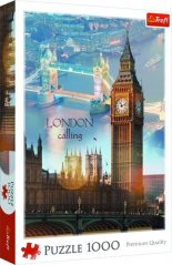 Puzzle Londra al tramonto 1000 pezzi in scatola