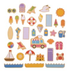 Bigjigs Toys Vacanță la mare magneți de vacanță