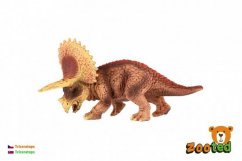 Triceratops kicsi zooted műanyag 14cm zacskóban